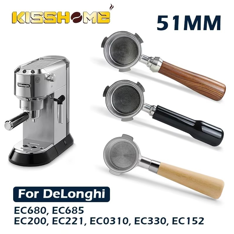 Coffee Equipment Accessories - Kaffee Boden Siebträger 51MM Für Delonghi