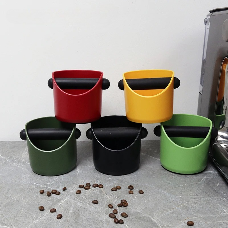 Coffee Equipment Accessories - Kaffeesatzbehälter Rutschfest Stoßabsorbierend Espresso-Abfallbehälter Professionelles Barista-Zubehör