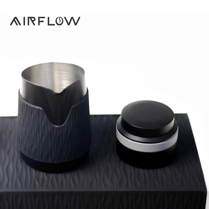 Coffee Equipment Accessories - AIRFLOW Kaffee-Silikonmatte, Espresso-Kaffee-Tampermatte, Silikonkautschuk-Eckmatte, rutschfeste Unterlage,