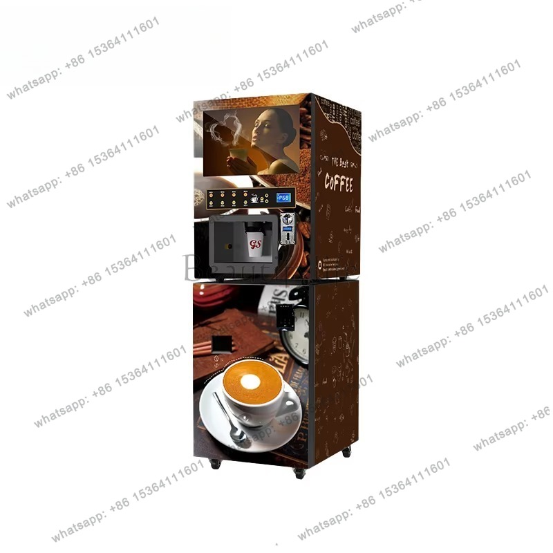 Coffee Equipment For Business - Maßgefertigter Kommerzieller Kaffeeautomat mit LCD-Touchscreen, Münz-