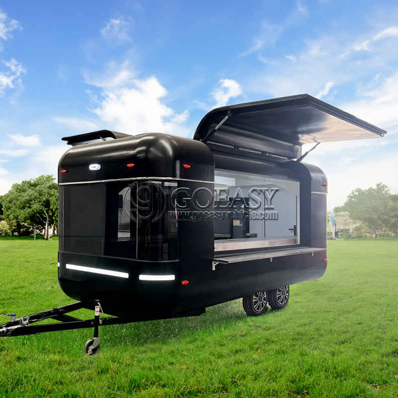 Coffee Equipment For Business - Komplett ausgestatteter mobiler Imbissanhänger, Kaffeewagen, Grillständer,