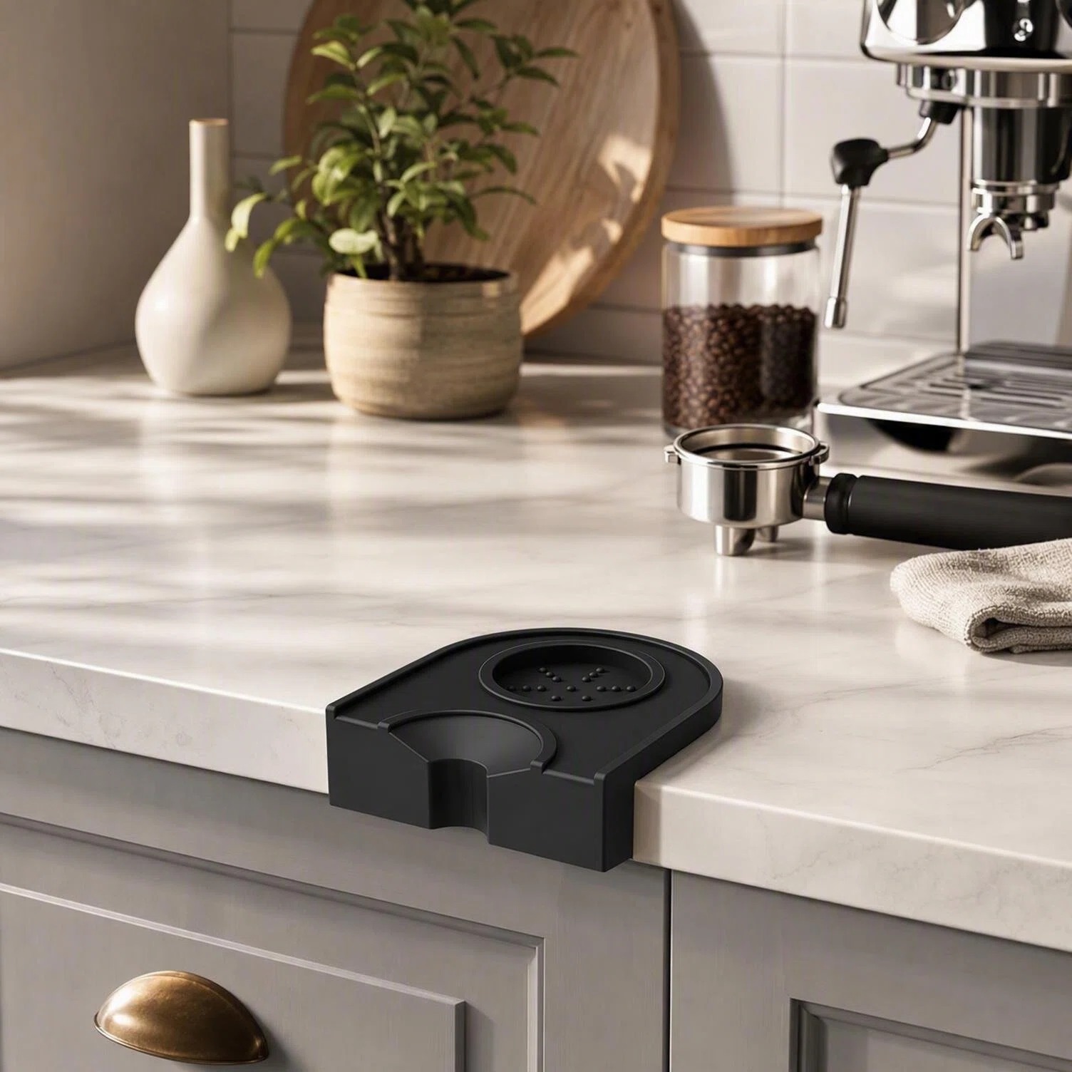 Kaffee-Tamper-Matte aus Siliko – Coffee Equipment Accessories Bewertung und Preis
